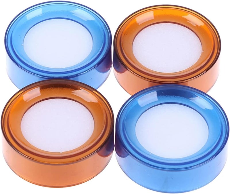 Muloo Finger Wet Sponge Cup Finger Moistener for Counting Currency Paper Money Bill Random Color Office Stationery Supplies Wet Sponge for Fingers Counting Money - Image 3